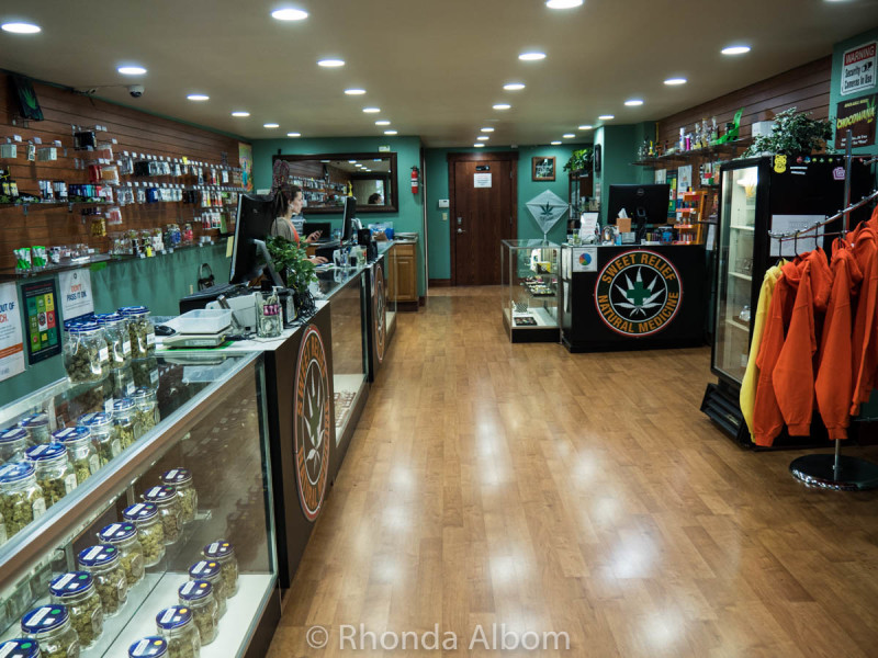 Inside a Legal Marijuana Dispensary in Astoria Oregon