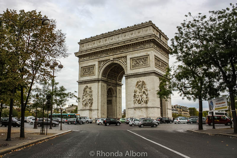 A Closer Look at the Arc de Triomphe in Paris France
