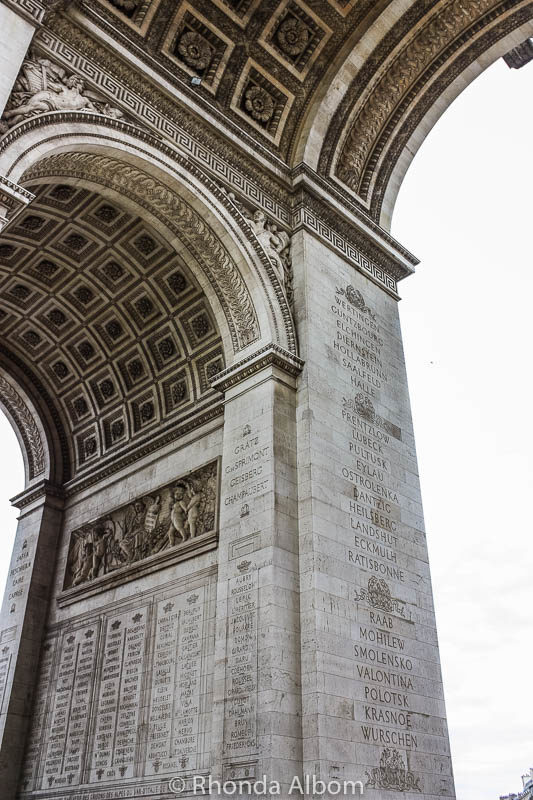 A Closer Look At The Arc De Triomphe In Paris France Albom Adventures