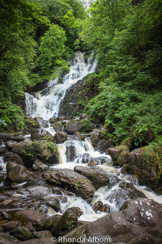 Waterfall in Kilarney National Park, Ireland