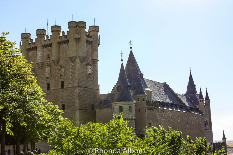 One of my favourite of the Fairytale castles in Europe is this one in Segovia Spain