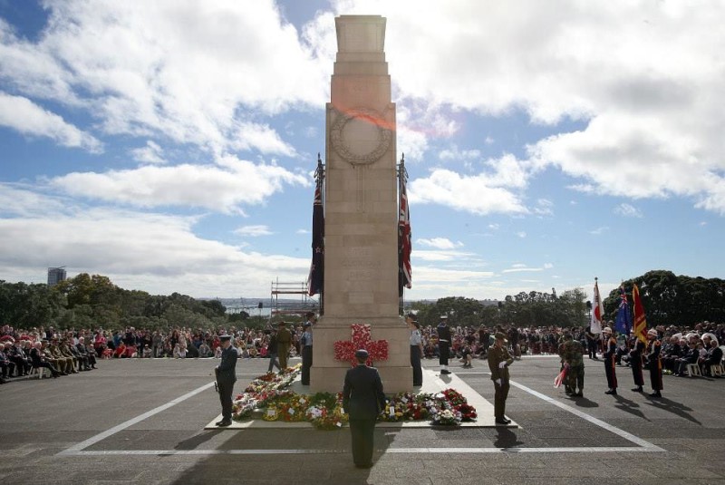 War Memorial 100th ANZAC Day in Auckland