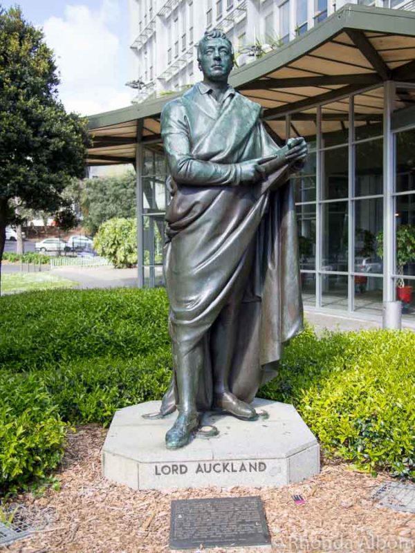 Statue of Lord Auckland - George Eden - the first Earl of Auckland