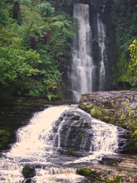 McLean Falls in the Catlins Rainforest, South Island, New Zealand
