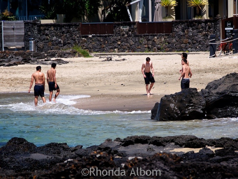Beach in Milford, Auckland New Zealand