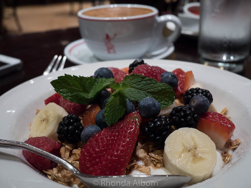 Breakfast at Outlier restaurant in Seattle Washington