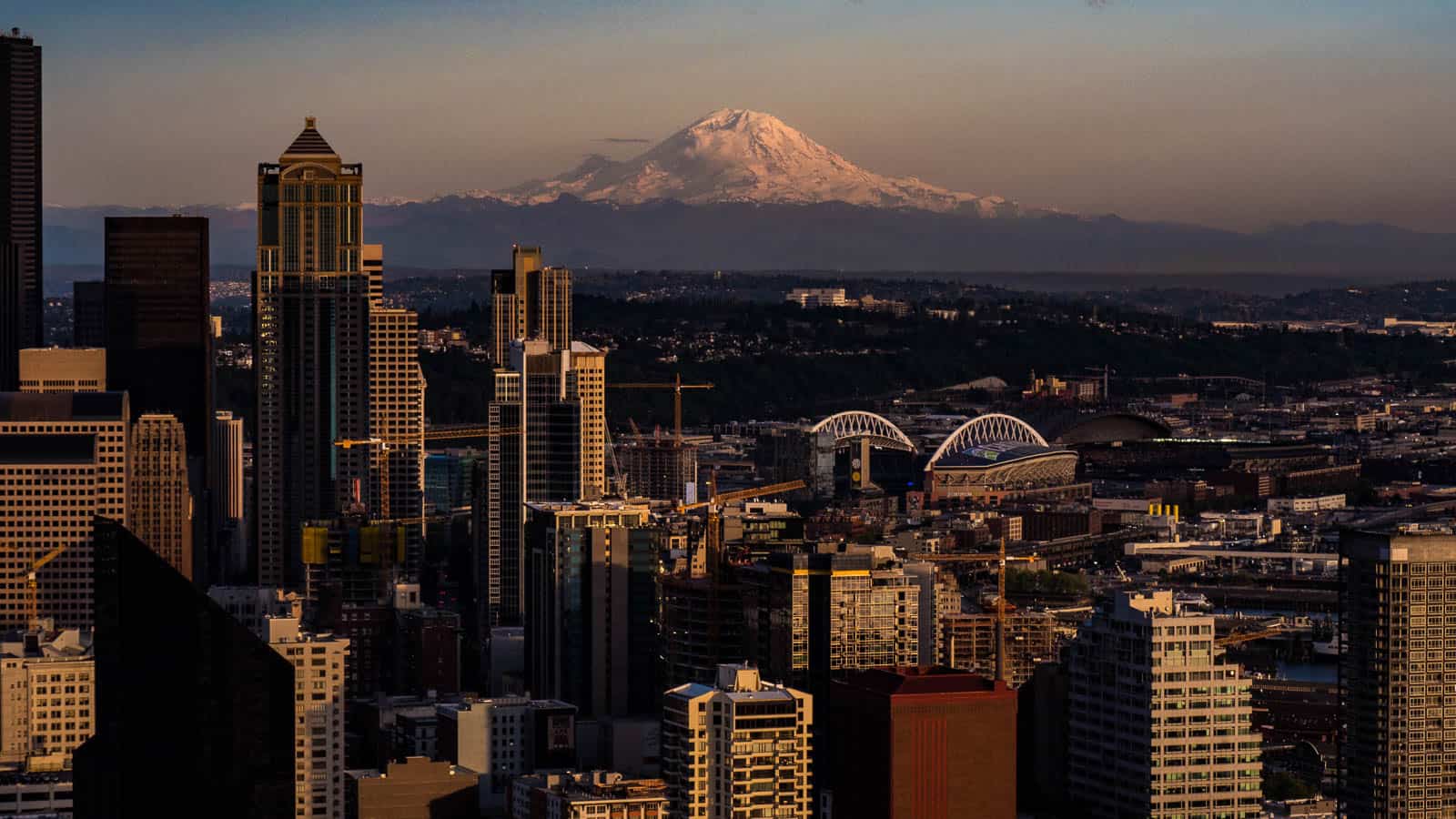 Views from the Top of the Seattle Space Needle: A City ...