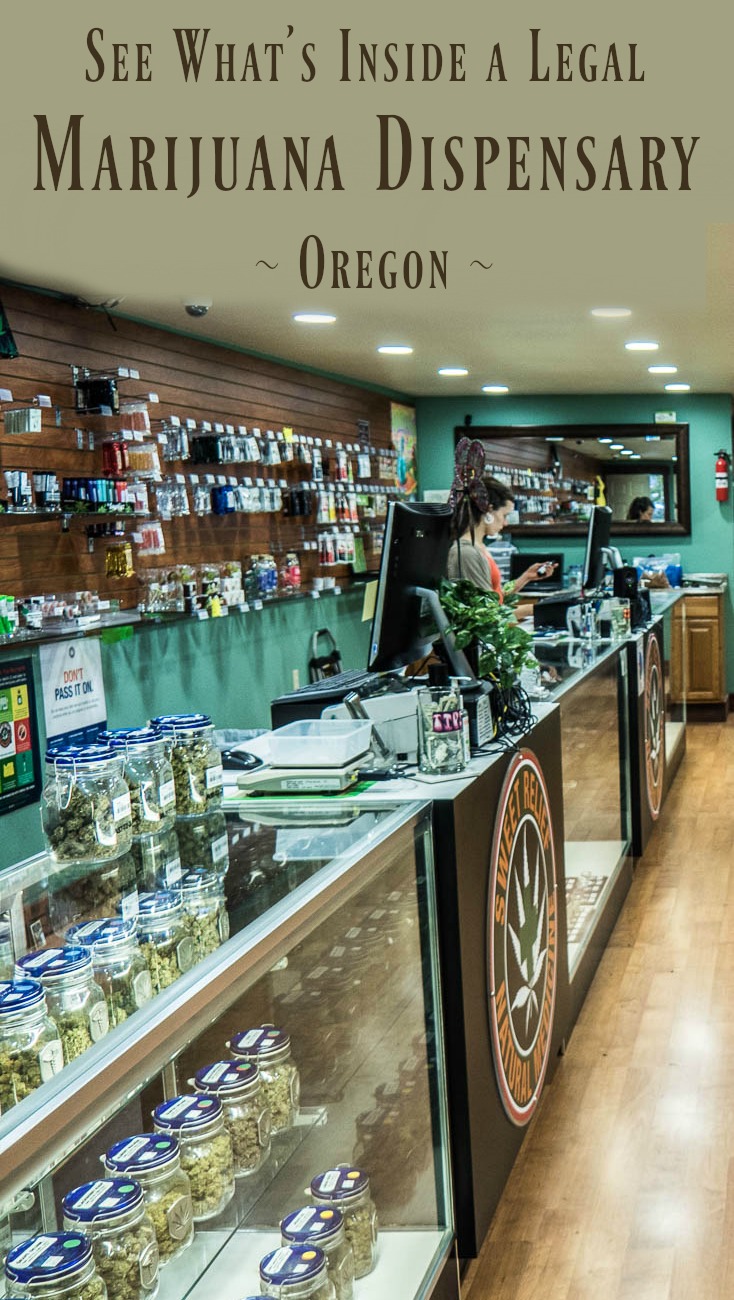 Inside a Legal Marijuana Dispensary in Astoria Oregon