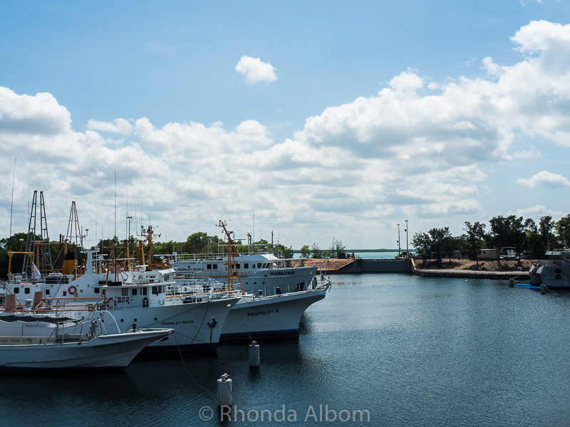 Frances Bay mooring basin - Part of the Darwin Australia Images collection