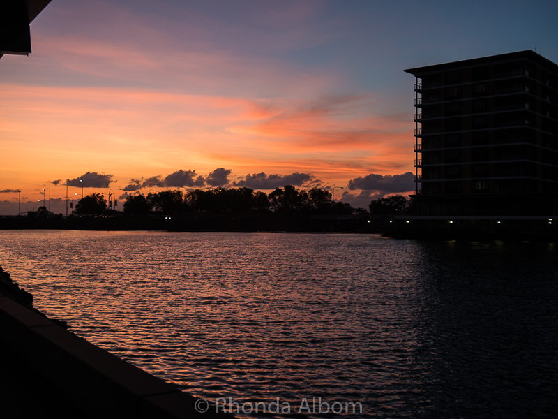 Sunset in Darwin Australia