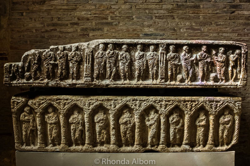 in the Basilica of Saint Sernin in Toulouse France