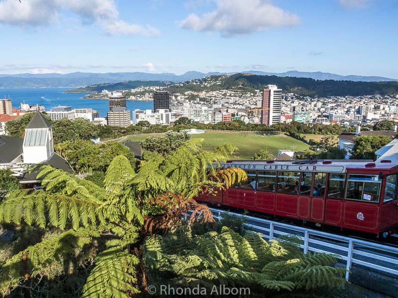 Riding the Cable Car is a Wellington must do in New Zealand