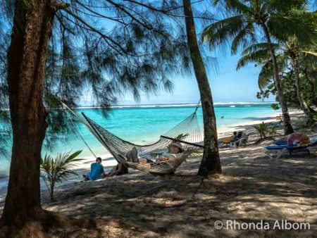 Hammock at The Rarotongan Resort in the Cook Islands