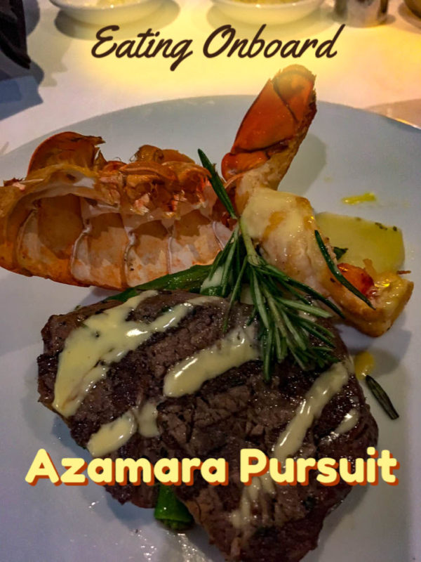 Azamara Onboard Dining Options