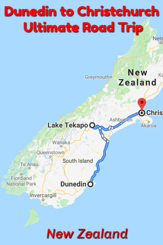 travel from dunedin to christchurch