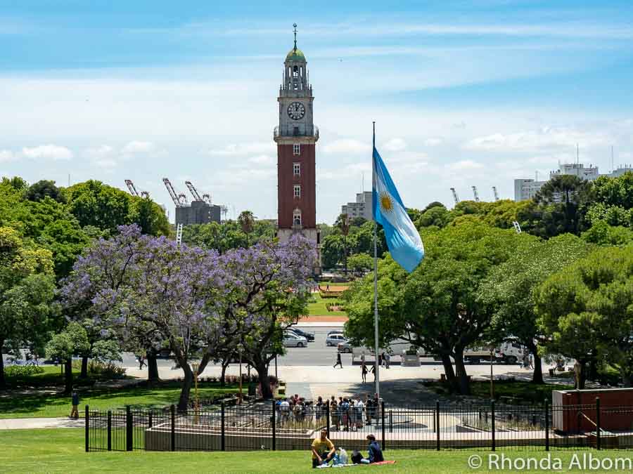 British clocktower in Argentina in Buenos Aires