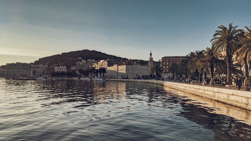 This coastal Croatia view is a highlight of one day in Split