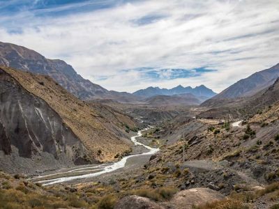 Cajon del Maipo Canyon is just one of many stunning day trips from Santiago Chile.