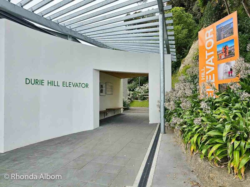 Entrance to tunnel to Durie Hill elevator
