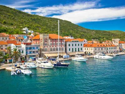 Vis, Croatia is just one of many stunning coastlines you can enjoy on a European yacht charter