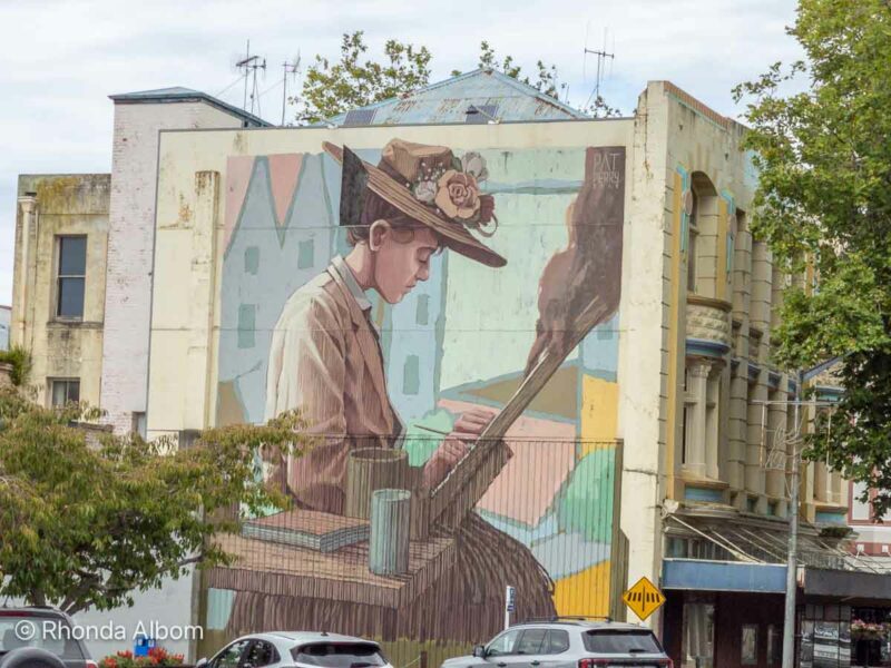 Street art in Whanganui